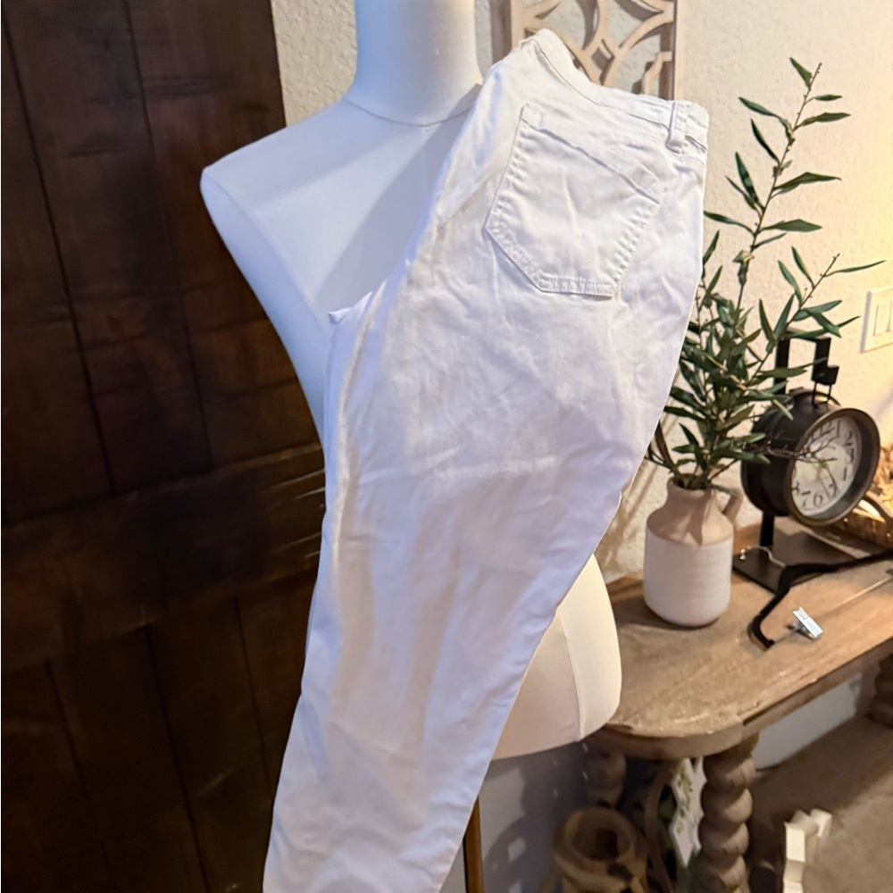 Buffalo David Bitton Women's Straight Leg White Jeans - Picture 2 of 4